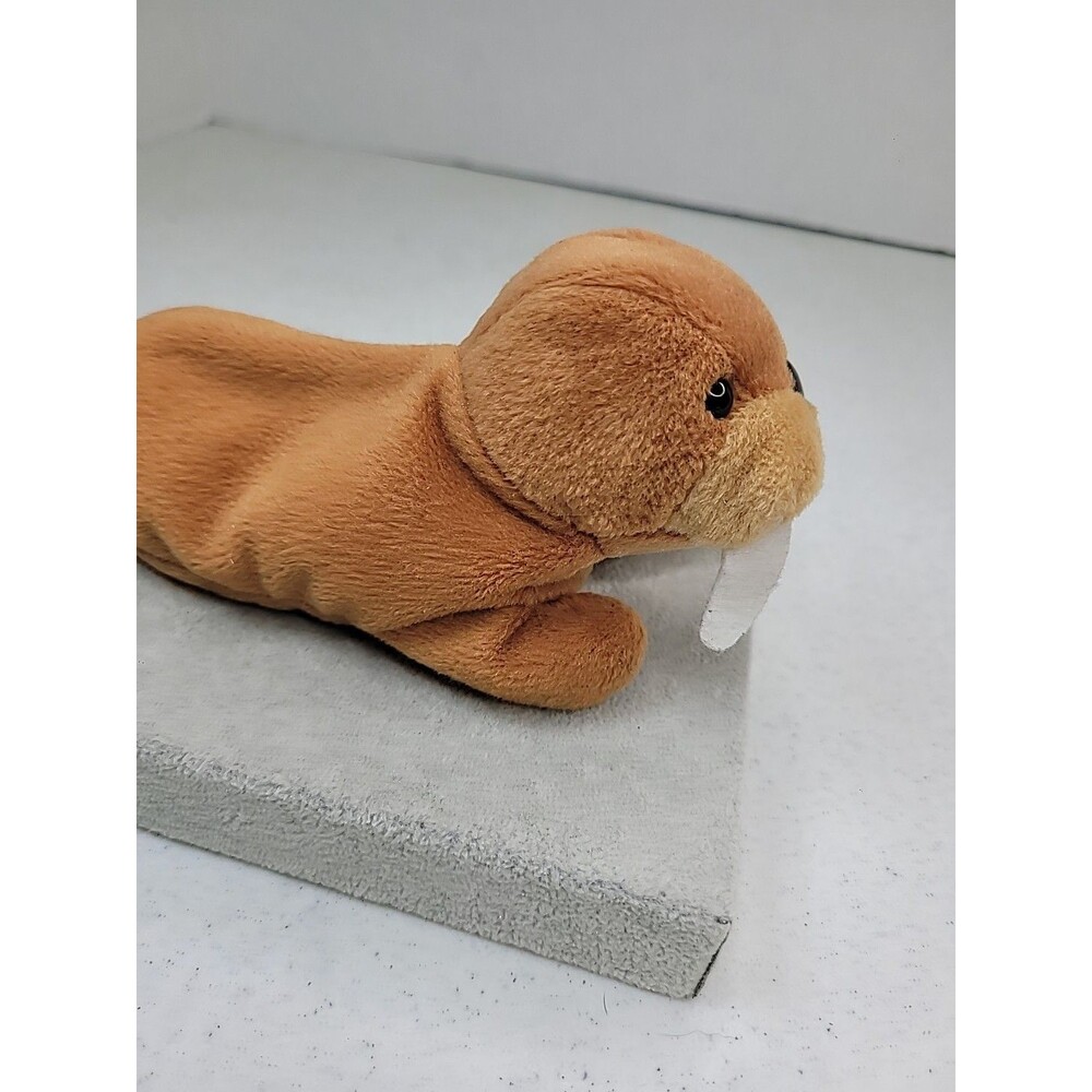 TY beanie babies Tusk the walrus 1996 W/Tags 6" - Picture 13 of 16